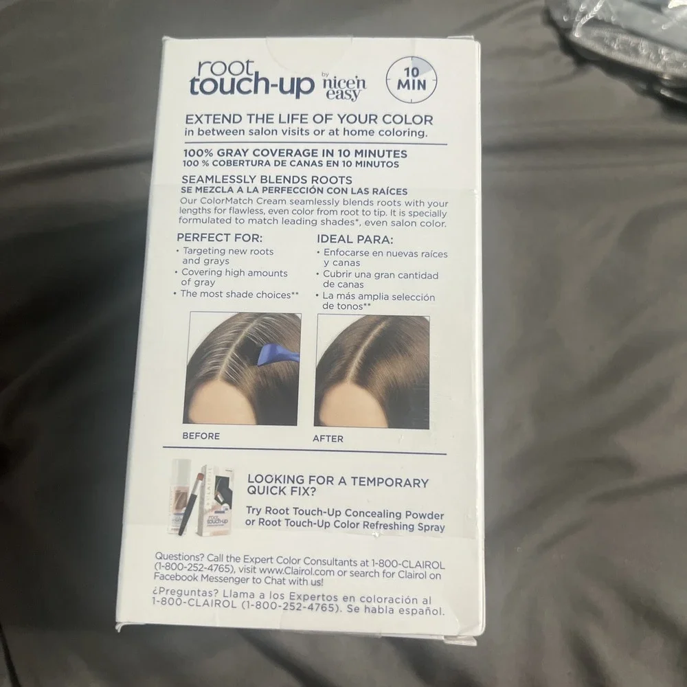 (2) Clairol Root Touch‎ Up  Permanent  Color Kit #5 MEDIUM BROWN